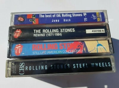 The Rolling Stones Cassettes Tapes x4 Jump Back (1971 - 93) / Rewind (1971-1984) - Image 1 of 4