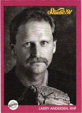 1991 Studio #241 Larry Andersen San Diego Padres Baseball