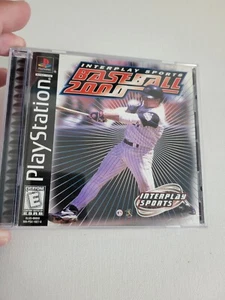 Unused Interplay Baseball 2000  PlayStation PS1 MINT Disc Unplayed manual + reg - Picture 1 of 4