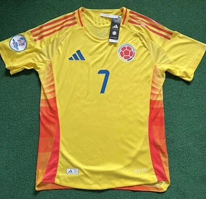 NWT Columbia 2024 Home Copa America Player Version Jersey “Luis Diaz 7” (M) - Picture 1 of 6