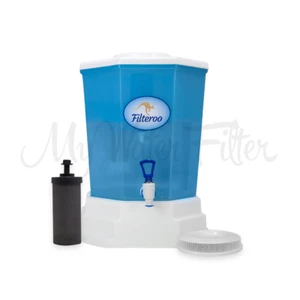 Filteroo® Blue 20L Benchtop Gravity Water Filter - Picture 1 of 6