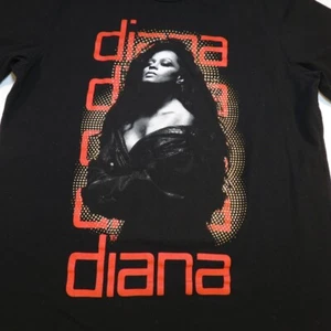 DIANA ROSS CONCERT TOUR TEE T SHIRT Mens S soul pop diva  - Picture 1 of 2