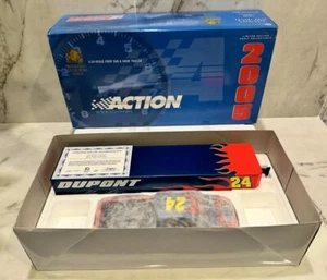 NEW RARE Jeff Gordon 1:24 2005 DuPont GTX Crew Cab and Show Trailer - Picture 1 of 3