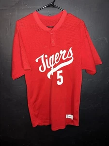VTG Powers Mfg. Baseball Jersey Men’s Size 40 Red Cedar Falls Tigers IA 70s USA - Picture 1 of 6