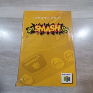 N64 Nintendo 64 Super Smash Bros nur Anleitung  - Bild 1 von 7