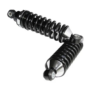 1 Pair of Rear Street Rod Coil Over Shock w/300 Pound Springs Black - Picture 1 of 11