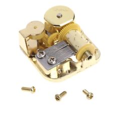 Gold-plated Music Box Movement Alloy DIY Musical Box Accessories Birthday