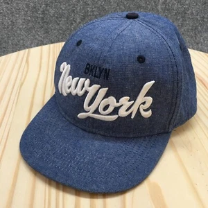 Brooklyn New York H&M Baseball Cap Youth Blue OS Adjustable Embroidered Logo - Picture 1 of 14