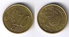 EURO SPANIEN 1999 0,10€ (02) 10ct ZEHN-Cent-Münze Umlauf-Geldbörsenqualität