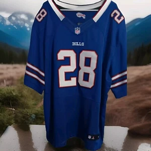 CJ Spiller Buffalo Bills Nike Authentic NFL Elite Jersey Size 56 - Picture 1 of 7