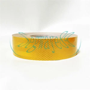 3m=10’ CCC=DOT-C2 REFLECTIVE CONSPICUITY TAPE SAFETY YELLOW - Picture 1 of 1