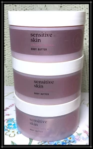 Bath & Body Works Sensitive Skin Colloidal Oatmeal 6.5oz Body Butter Cream (x3) - Picture 1 of 7