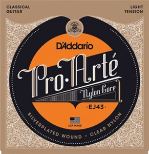 D'Addario EJ43 Pro Arte LT 6 Corde Chitarra Classica Nylon Nuove Set Completo Corde - Foto 1 di 1