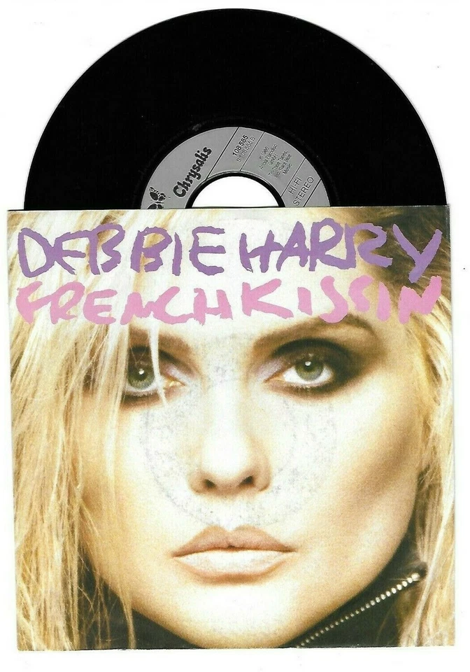 DEBBIE HARRY BLONDIE FRENCH KISSIN' ORIGINAL SINGLE FROM GERMANY + PIC COVER - Image 1 of 1