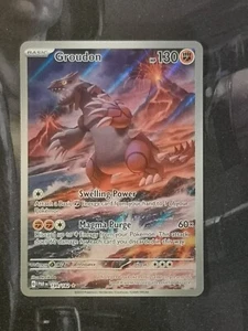 Groudon 199/182 SV Paradox Rift Illustration Rare Pokemon NM - Picture 1 of 2