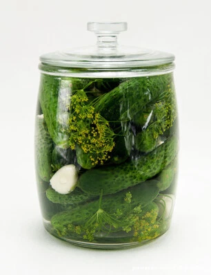 Gurkenglas, Einmachglas, Einmachgläse 1,5/2/4/7,5/8,5/10 l aus Glas mit Deckel - Bild 1 von 4
