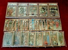 1993 1996 99-00 01-02 06 Topps Finest CHROME Basketball SET JAMES JORDAN BRYANT