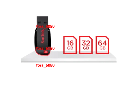 SanDisk Cruzer Blade USB 16GB 32GB 64GB 2.0 Flash Drive Memory Stick - Image 1 of 4