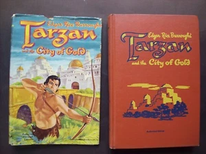 TARZAN & THE CITY OF GOLD (1952, Whitman, # 2307) by Edgar Rice Burroughs - Picture 1 of 10