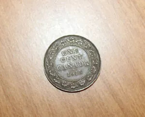 1918 Canada Copper One Large Cent Penny Circulated Canadian Coin - Picture 1 of 4