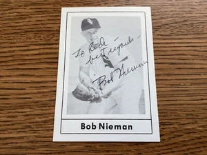 1978 Grand Slam #127 White Sox BOB NIEMAN (dec.) Signed Personalize,d N/C Ship - Picture 1 of 2