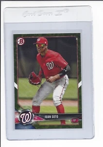 2018 Bowman Prospect Camo Juan Soto RC #BP52 - Picture 1 of 2
