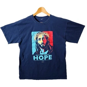 Kerusso Jesus Is Our Greatest Hope Shirt Mens Size Large Religious Christian Vtg - Picture 1 of 6