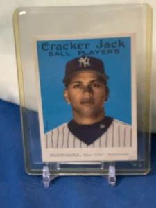 2004 Topps Cracker Jack Mini Blue #NNO Alex Rodriguez Yankees - Picture 1 of 1