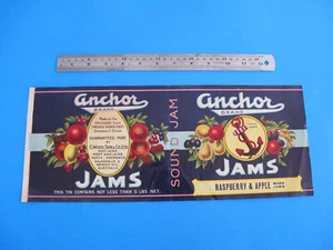 Anchor Jams Large 5 lb Label Raspberry & Apple - Bild 1 von 1