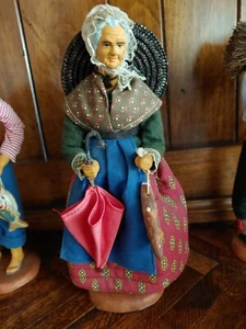 Figurina francese provenzale autentica fatta a mano 1982 - Foto 1 di 3