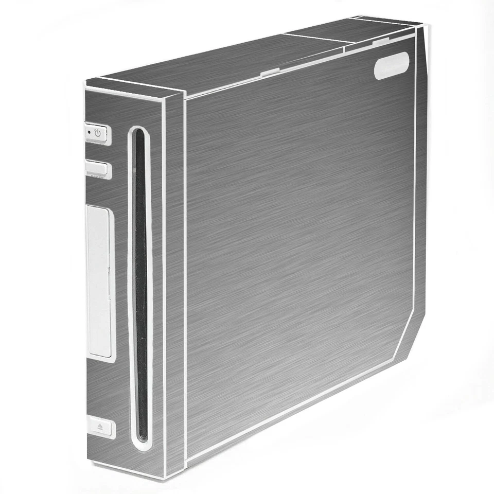 LidStyles 金属控制台皮肤保护膜贴花任天堂 Wii  — 第 1/1 张图片