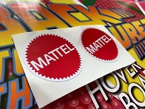 Back to the Future Hoverboard Mattel stickers 1:1 Replica - Picture 1 of 4