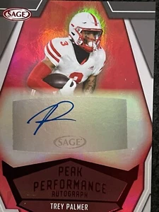 Trey Palmer 2023 SAGE Peak Performance auto Buccaneers - Picture 1 of 2