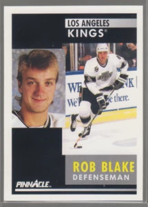 1991-92 Pinnacle #201: Rob Blake - Picture 1 of 1