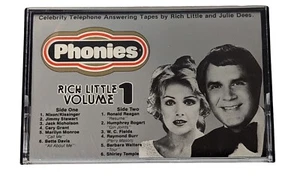 Rich Little Julie Dees Phonies Band 1 Kassette Band Promi Telefon Anrufbeantworter - Bild 1 von 3