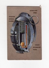 South African Defence Series #86 Cross Section of a hand grenade