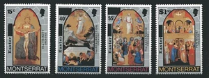 MONTSERRAT 1976, RELIGIOUS PAINTINGS, Scott 333-336, MNH - Picture 1 of 1