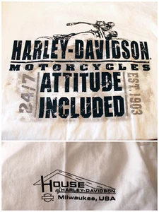 2009 Harley Davidson Motorcycle Attitude Included Men’s T-Shirt Size 3XL - Picture 1 of 5
