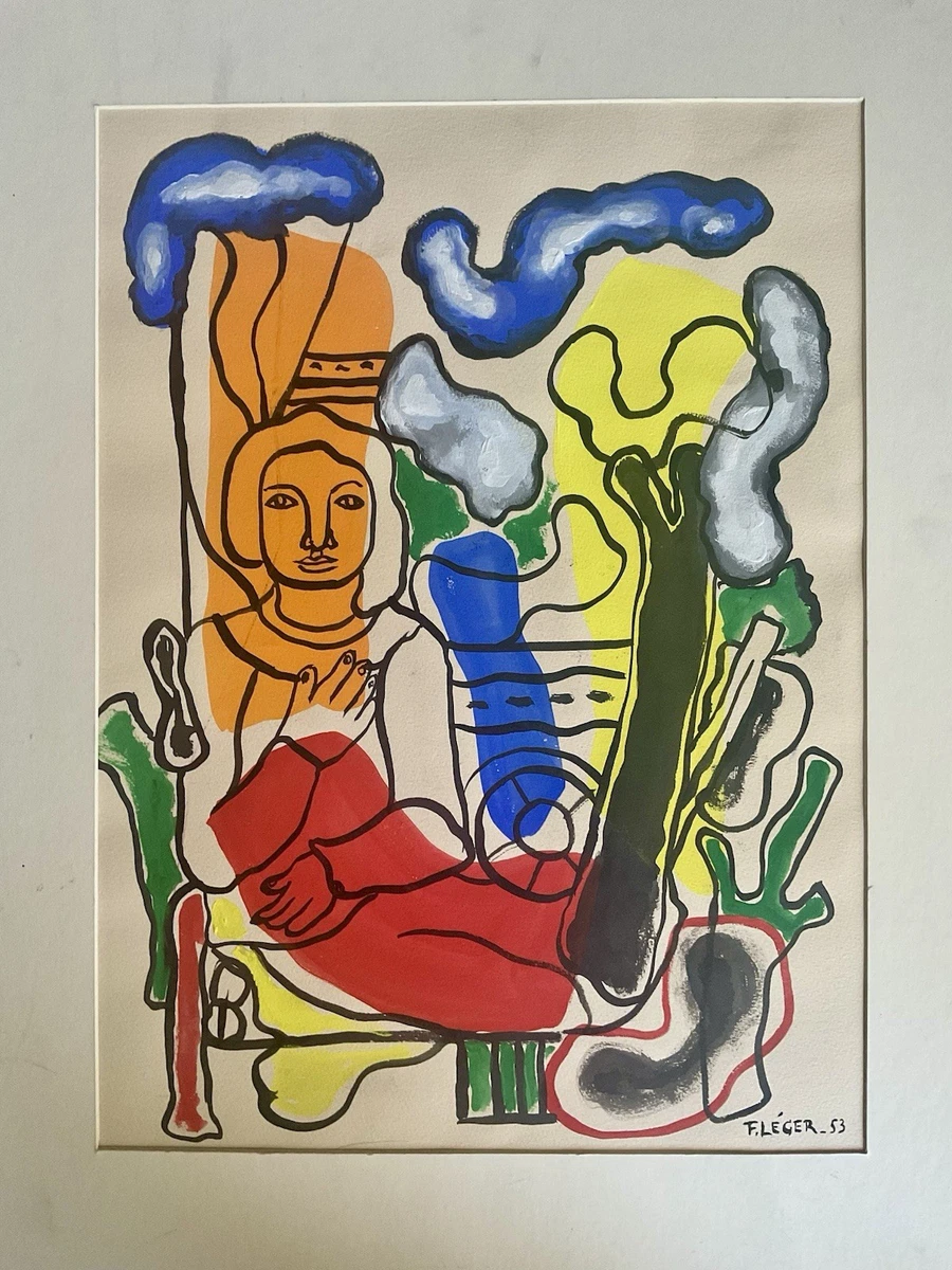 Fernand Leger、Composition、海外版超希少レゾネより Fernand Leger、Composition、海外版超希少レゾネより FERNAND