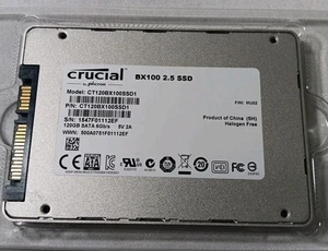 CRUCIAL~ Micron~BX100 120GB 2.5" SATA / 6Gb/s CT120BX100SSD1 Solid State Drive - Picture 1 of 3
