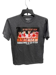 Men's Small Mean Girls T-Shirt Christmas Is So Fetch Short Sleeve Tee Mens - Picture 1 of 5