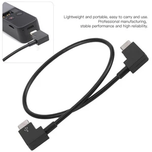 Data Transfer Cable Wire Line TYPEC To TYPEC For OSMO Camera Black FY - Zdjęcie 1 z 17