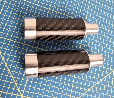 Carbon Alu Silencer für 1/8 Kyosho Giga Crusher RARE! - Bild 1 von 4