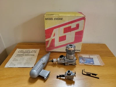 ASP 40 ABC  RC Model Aeroplane Engine Two Stroke Brand New Complete - 6.5cc - - Image 1 of 4