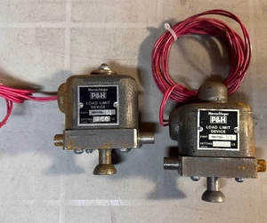 Posten x2: HARNISCHFEGER P&H 79U-17230-3 LASTBEGRENZUNGSGERÄT 79U1723-D3 und D-1 - Bild 1 von 8