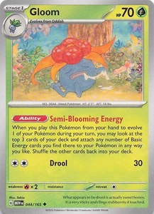 Gloom Uncommon Normal SV: Scarlet & Violet 151 044/165 NM - Bild 1 von 2