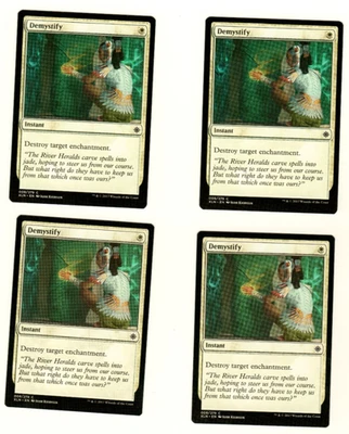 Set Of 4 Demystify Ixalan 8/279 Common Magic the Gathering MTG Card - Image 1 of 4