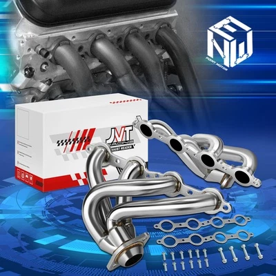For 04-06 Pontiac GTO 5.7L 6.0L V8 SS304 4-1 Shorty Exhaust Header Manifolds - Image 1 of 4
