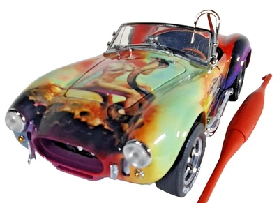 Franklin Mint Boris Mistress Of Fire Cobra 427 SC Shelby Cobra  1966 Box Packed - Image 1 of 4