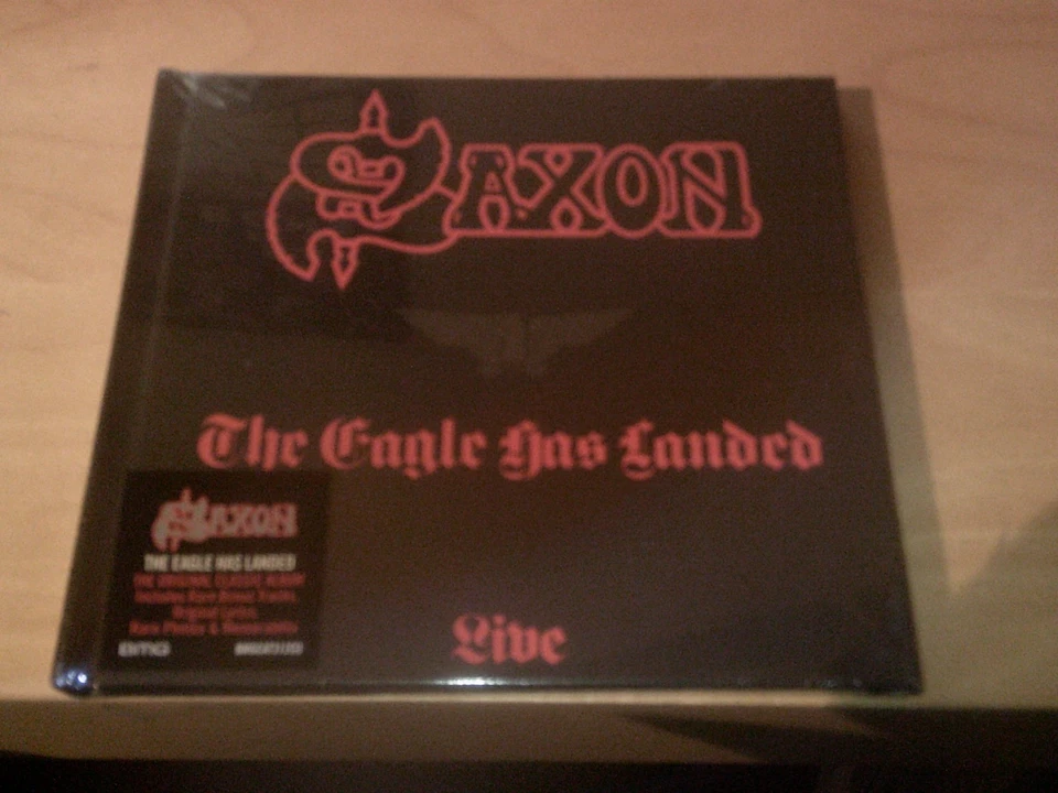 Saxon - The Eagle Has Landed Live  (+6 BONUS TRACKS)    CD  NEU  (2018) - Bild 1 von 1